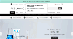 Desktop Screenshot of feelunique.com